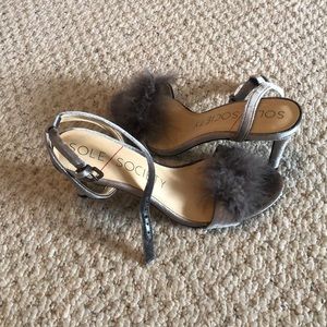 Sole Society Lindzay feather heel